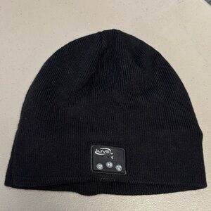 Black Bluetooth Beanie Hat